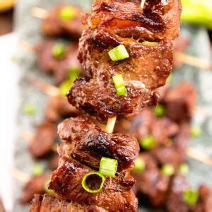 Steak Potato Kebabs Recipe Julie S Eats Treats