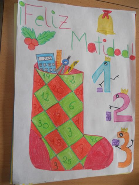 MatemÁticas Recreativas Tarjetas Matemáticas Navideñas