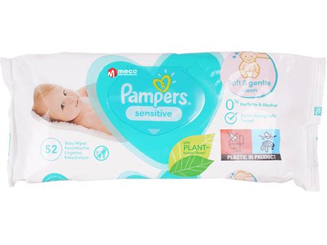 Servetele Umede Cu Capac Pampers Sensitive 52buc Mertecom Ro