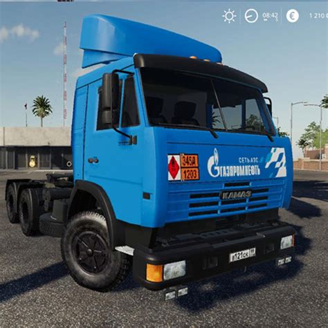 LS19 KAMAZ 54115 v 4 0 MAZ Kamaz Gaz Mod für Landwirtschafts