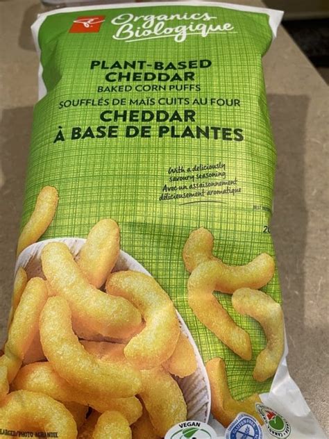 President S Choice Plant Based Cheddar Corn Puffs