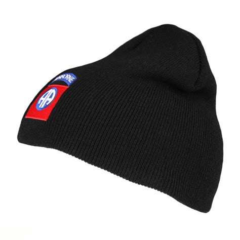 Beanie 82nd Airborne Fostex Zwart DeDump Nl