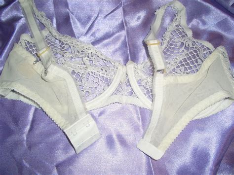 Rar Vintage Escora Nadja Spitzen Bh B Stenhalter D Wei Pin Up Bra