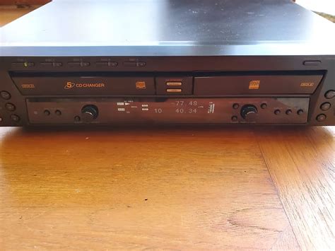 Sony RCD W500C 5 Disc Changer 1 CD Recorder 2004 Black Reverb