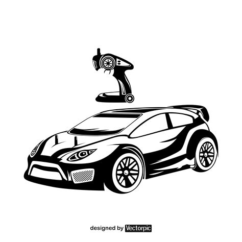 Design Drift Rc Car Free Vector VECTORPIC