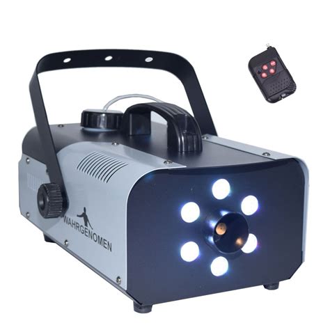 Fogrgbgde Maquina De Humo W Inal Mbrica Con Leds Rgb