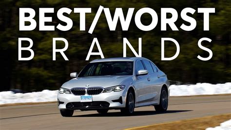 Best And Worst Car Brands Consumer Reports YouTube