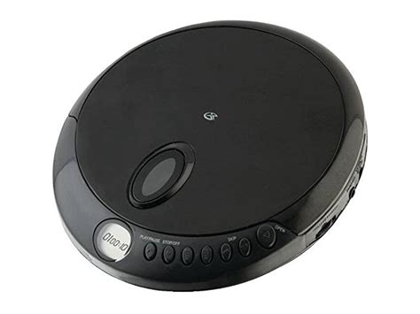 Gpx Pc301b Portable Cd Player With Stereo Earbuds And Anti Skip