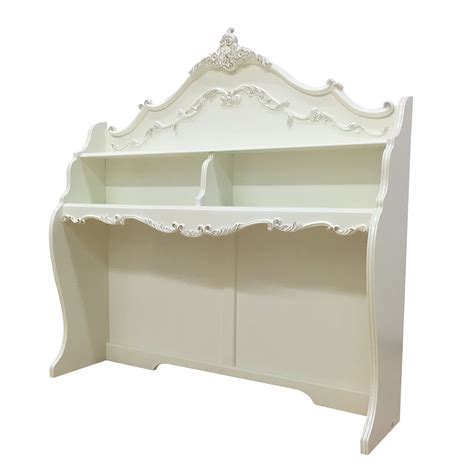 COMPUTER DESK HUTCH | Pearl White - Walmart.com