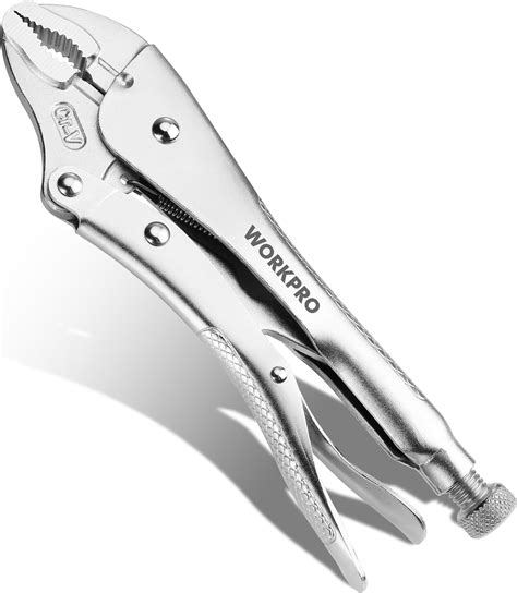 Irwin Vise Grip Original Locking Pliers With Wire Cutter Curved Jaw 10 Inch 502l3 Silver