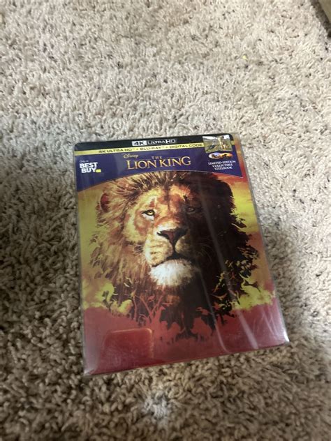 The Lion King 4k Ultra Hd Blu Ray Digital Code 2018 2 Disc Set