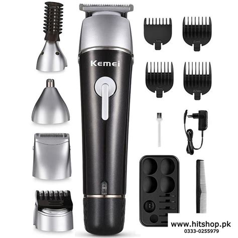 1 KEMEI Super Grooming Kit 10 In 1 KM 1015 In Pakistan Hitshop Pk