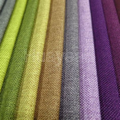 linen like polyester upholstery vinyl fabric - huayeah fabric