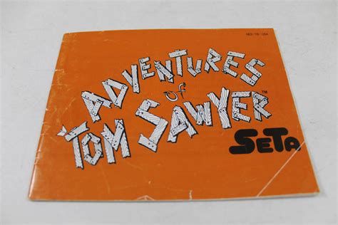 Manual Adventures Of Tom Sawyer Nes Nintendo Nesadventu