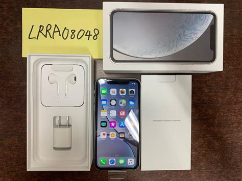 Apple IPhone Xr Verizon White 128GB A1984 LRRA08048 Swappa