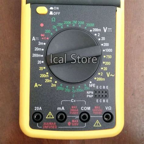 Promo Multimeter Dt A Multitester Digital Dt A Display Lcd