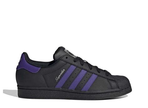 Adidas Originals Wmns Superstar Core Black Energy Ink Silver Metallic