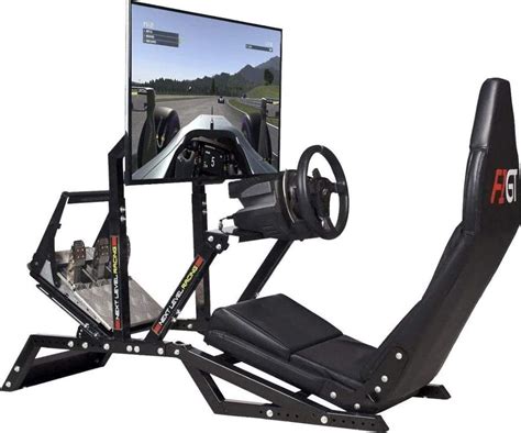 Next Level Racing F1 GT Formula 1 And GT Simulator Cockpit Gaming Chair ...