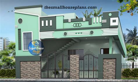 Most popular 20+ small house front elevation designs | Simple house ...