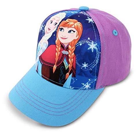 Disney Frozen Elsa And Anna Cotton Baseball Cap Purpleblue Little