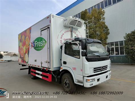 Dongfeng Dolica D7 5 6tons Refrigertor Truck For Sale Chengli Special