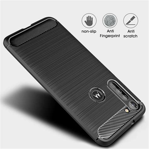 Flexi Slim Carbon Fibre Case For Motorola Moto G Black