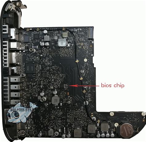 A Bios Efi Firmware Chip Apple Mac Mini A Logic Board