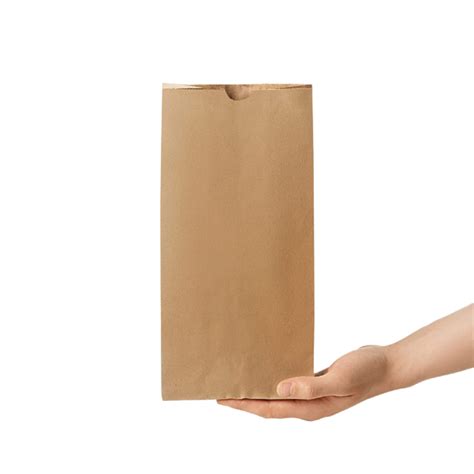 8lb Eco Friendly Paper Kraft Bakery Bag 625x4x12375 500 Pcs