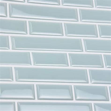 Misty Sea Glass Backsplash Tile Glass Designs