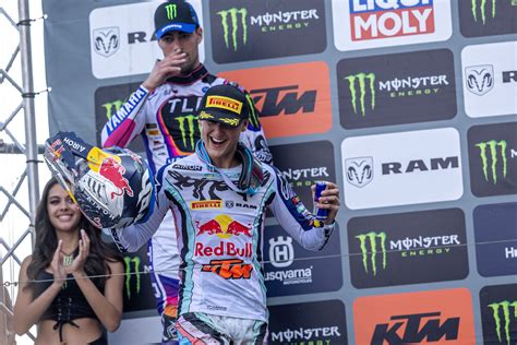 Liam Everts Stars Again In Trentino For First MX2 Victory Of 2024 KTM