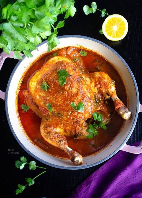 Whole Chicken Curry Video Nish Kitchen