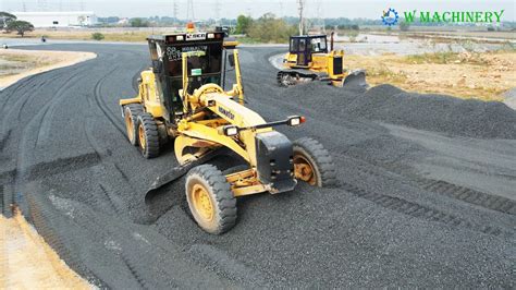 Increase Processing Grader And Dozer Spreading Gravel Complete Code