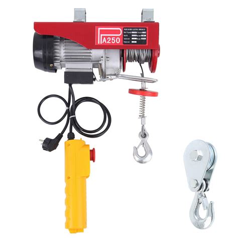 Buy Yonntech 550 Lbs Lift Electric Hoist Crane Remote Control Power