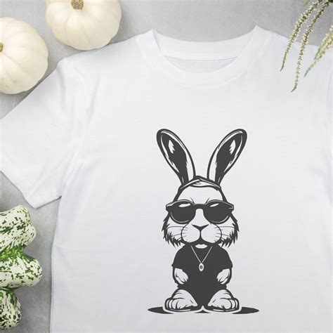 9 Pieces Rabbit With Sunglasses Bunny Sunglasses Svg Bunny Svg Easter Bunny Svg Bunny With