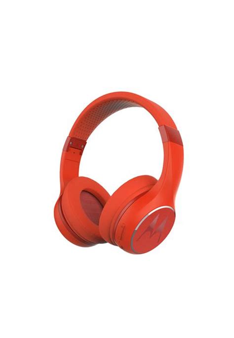 Fone De Ouvido Motorola Escape Bluetooth Over Ear Vermelho