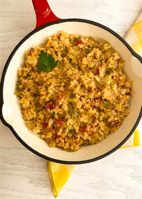 Cajun Cauliflower Rice A Sprinkling Of Cayenne