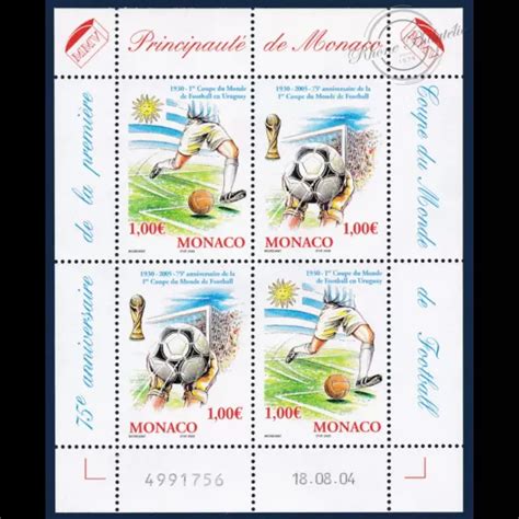 LOT DE MONACO Euros 100 Blocs De 4 Timbres N2465 2466 EUR 52 36