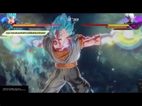 Dragon Ball Xenoverse 2 PQ 122 SSGSS Vegito Custom Ki Blast Type No