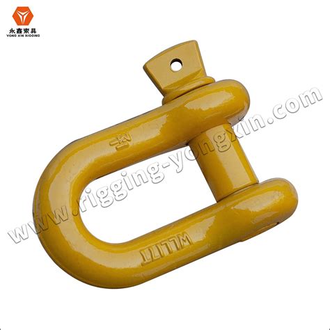 G210 Us Type Screw Pin Lifting 3 4 D Shackle Carbon Steel Forged Anchor