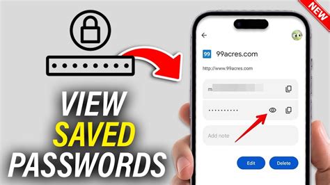 How To View Saved Passwords On Your Mobile How To Check All Saved Password In My Mobile Youtube