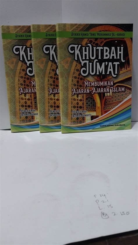 Paket Buku Khutbah Jumat Membumikan Ajaran Ajaran Islam Lazada