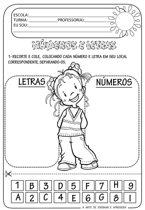 Actividades Para Enseñar Letras Y Numeros En Preescolar Cómo Enseñar