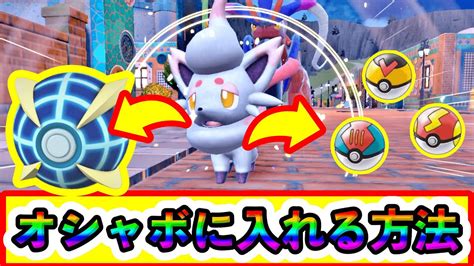 【ポケモンsv】ヒスイゾロアをオシャボ入りでgetする方法をわかりやすく解説！ ポケモン関連情報のまとめ動画