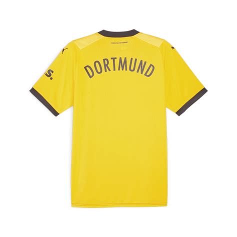 Camisa Borussia Dortmund Puma 23 24 Uniforme 1 Torcedor Masculino