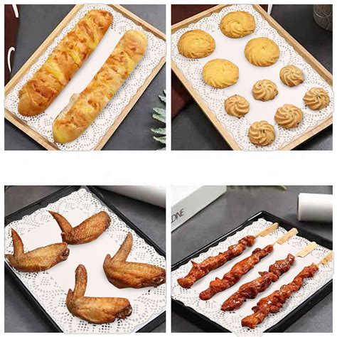 Twctuwen Jelly Roll Pan 10x15 100pcs Air Fryer Special Paper Lace Paper