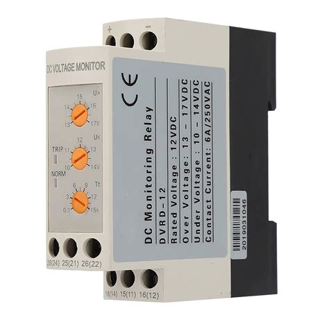 Voltage Monitoring Relay Dc 12v24v36v48v Over Voltage And Under