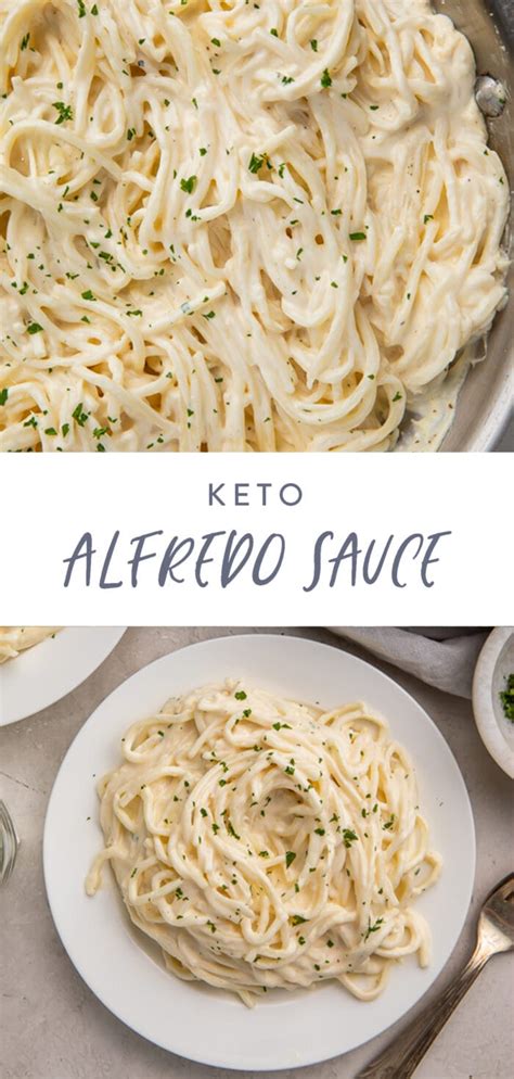 Keto Alfredo Sauce - 40 Aprons