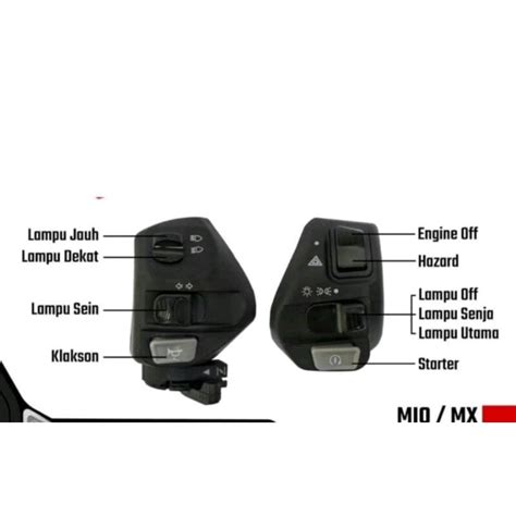 Jual Saklar Set Kiri Kanan Yamaha Mio Holder Saklar Kiri Kanan Mio Lama