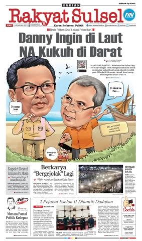 E Paper Harian Rakyat Sulsel Edisi Jum At 19 Februari 2021