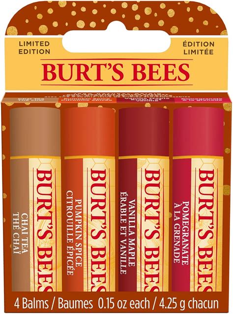 Burt S Bees Geschenkset Lippenbalsam Set Mit Bienenwachs Und Vitamin